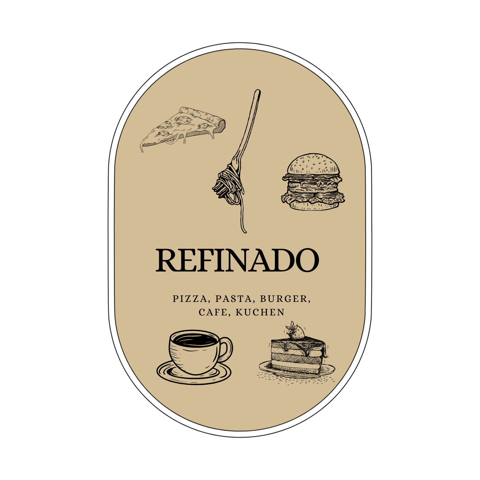 Refinado - Pizza, Pasta, Burger, Cafe & Kuchen